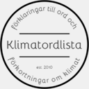 klimatordlista.se